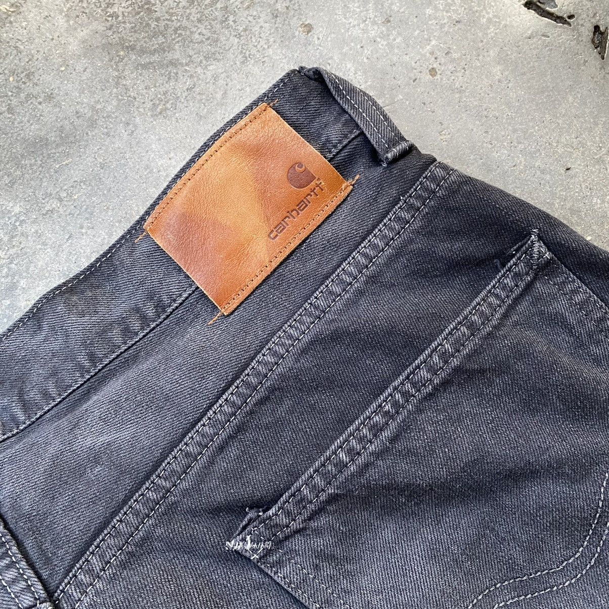 Carhartt Vintage Carhartt Sun Faded Distressed Denim Size US 37 - 11 Thumbnail