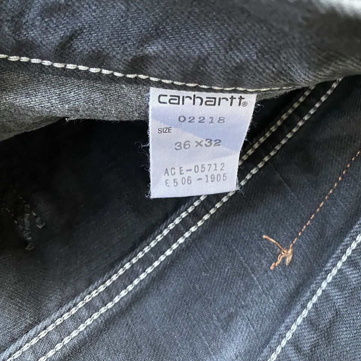 Carhartt Vintage Carhartt Sun Faded Distressed Denim Size US 37 - 12 Thumbnail