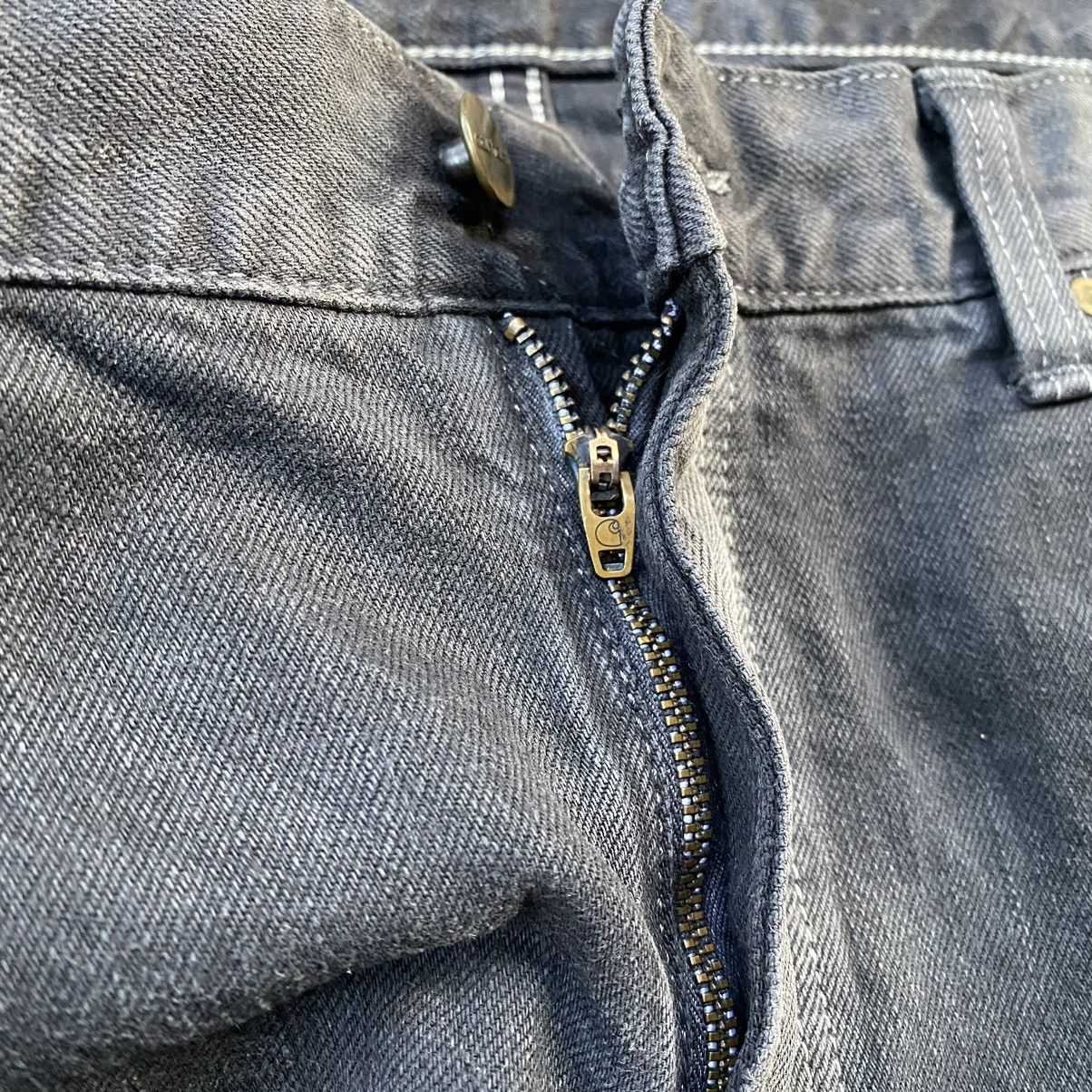 Carhartt Vintage Carhartt Sun Faded Distressed Denim Size US 37 - 8 Thumbnail