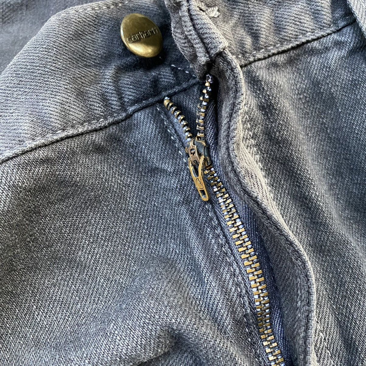 Carhartt Vintage Carhartt Sun Faded Distressed Denim Size US 37 - 7 Thumbnail