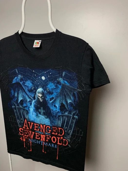 Band Tees Avenged sevenfold T-shirt rock tee vintage size S black Size US S / EU 44-46 / 1 - 2 Thumbnail