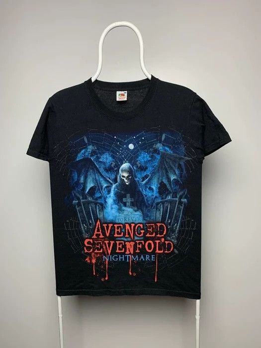 Band Tees Avenged sevenfold T-shirt rock tee vintage size S black Size US S / EU 44-46 / 1 - 1 Thumbnail