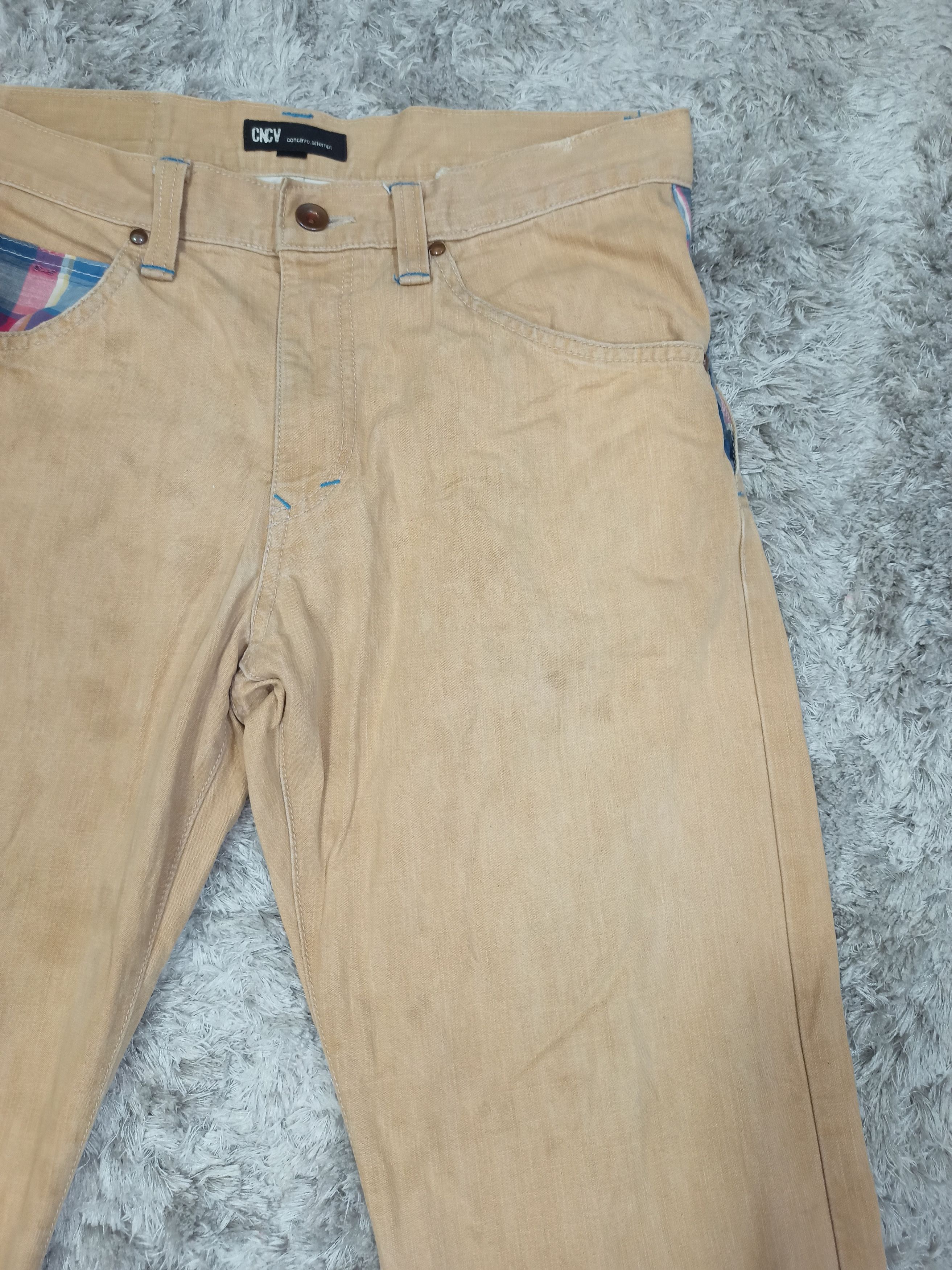 Japanese Brand DOPE💥 Made in Japan CNCV Denim Jeans Size US 32 / EU 48 - 11 Thumbnail