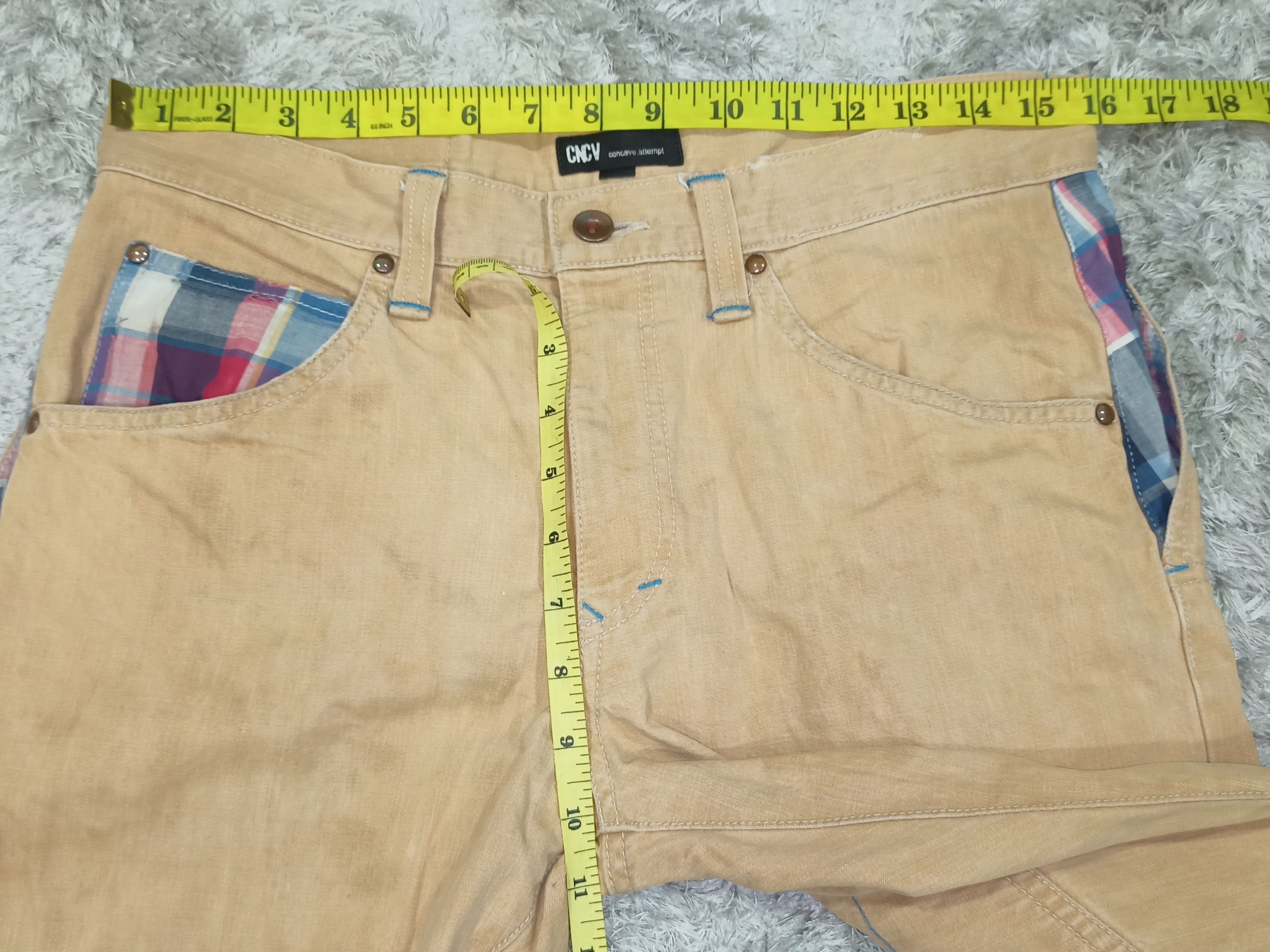 Japanese Brand DOPE💥 Made in Japan CNCV Denim Jeans Size US 32 / EU 48 - 19 Thumbnail