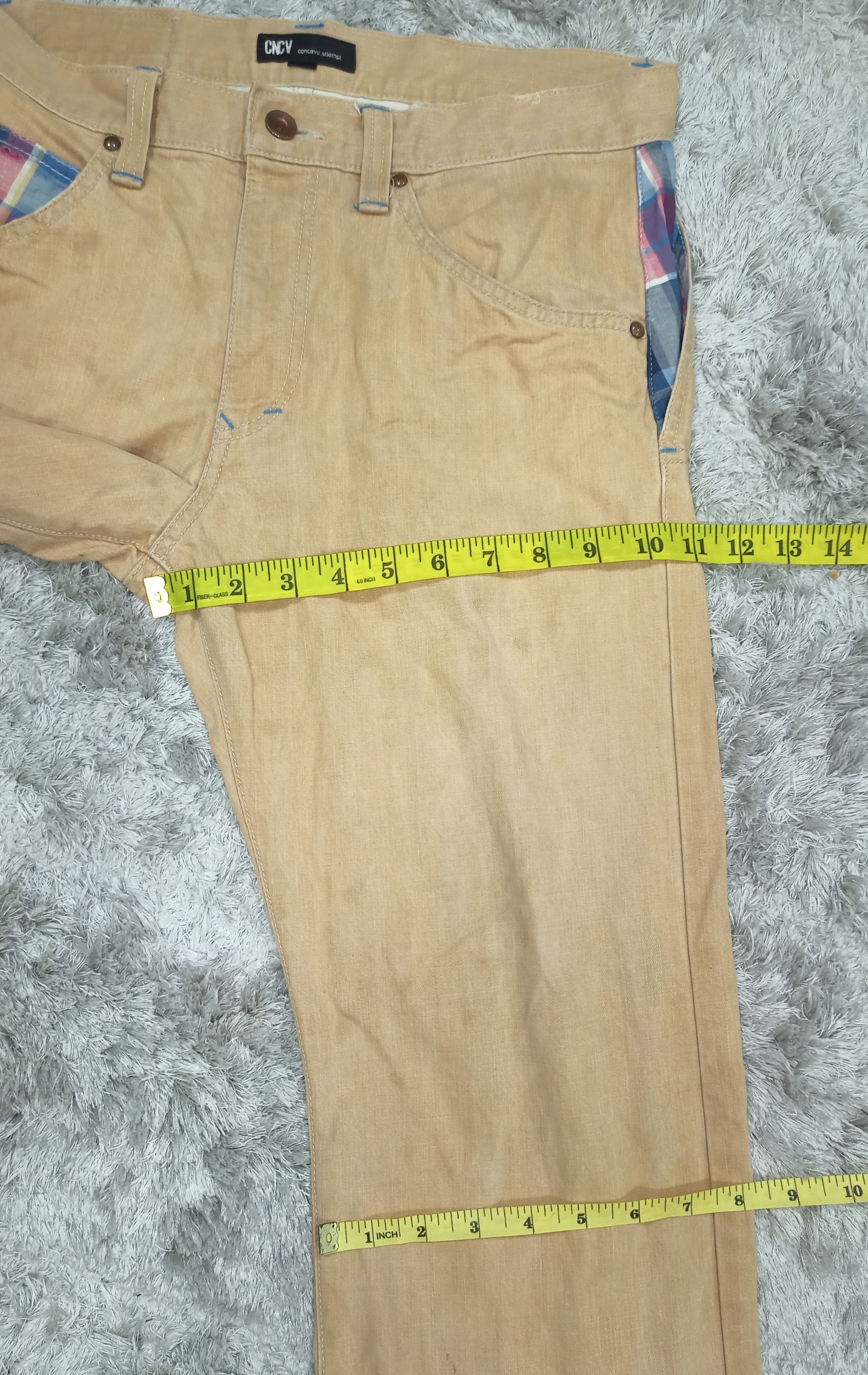 Japanese Brand DOPE💥 Made in Japan CNCV Denim Jeans Size US 32 / EU 48 - 21 Thumbnail