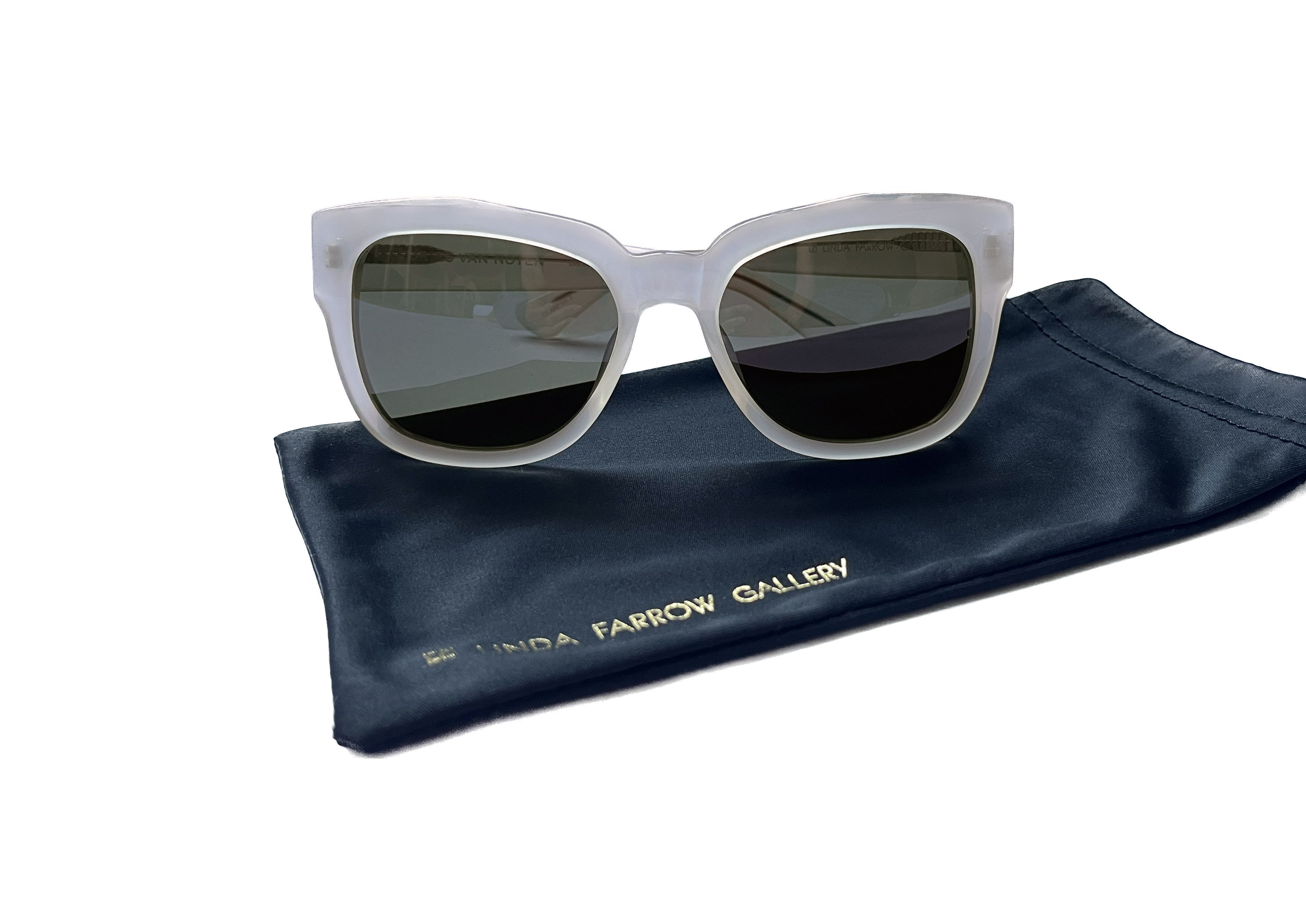 Dries Van Noten × Linda Farrow ⚡️QUICK SALE⚡️Dries Van Noten Linda Farrow DFrame Sunglasses Size ONE SIZE - 1 Thumbnail