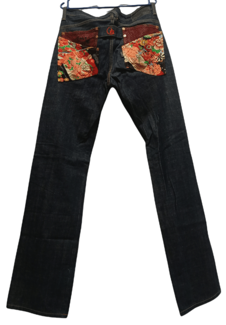 Blue Blue Japan Vintage JUVENILE DELINQUENT Jeans Made in Japan Size US 32 / EU 48 - 3 Thumbnail