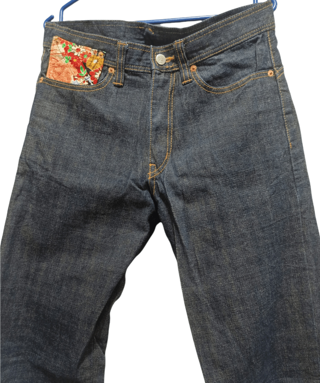 Blue Blue Japan Vintage JUVENILE DELINQUENT Jeans Made in Japan Size US 32 / EU 48 - 4 Thumbnail