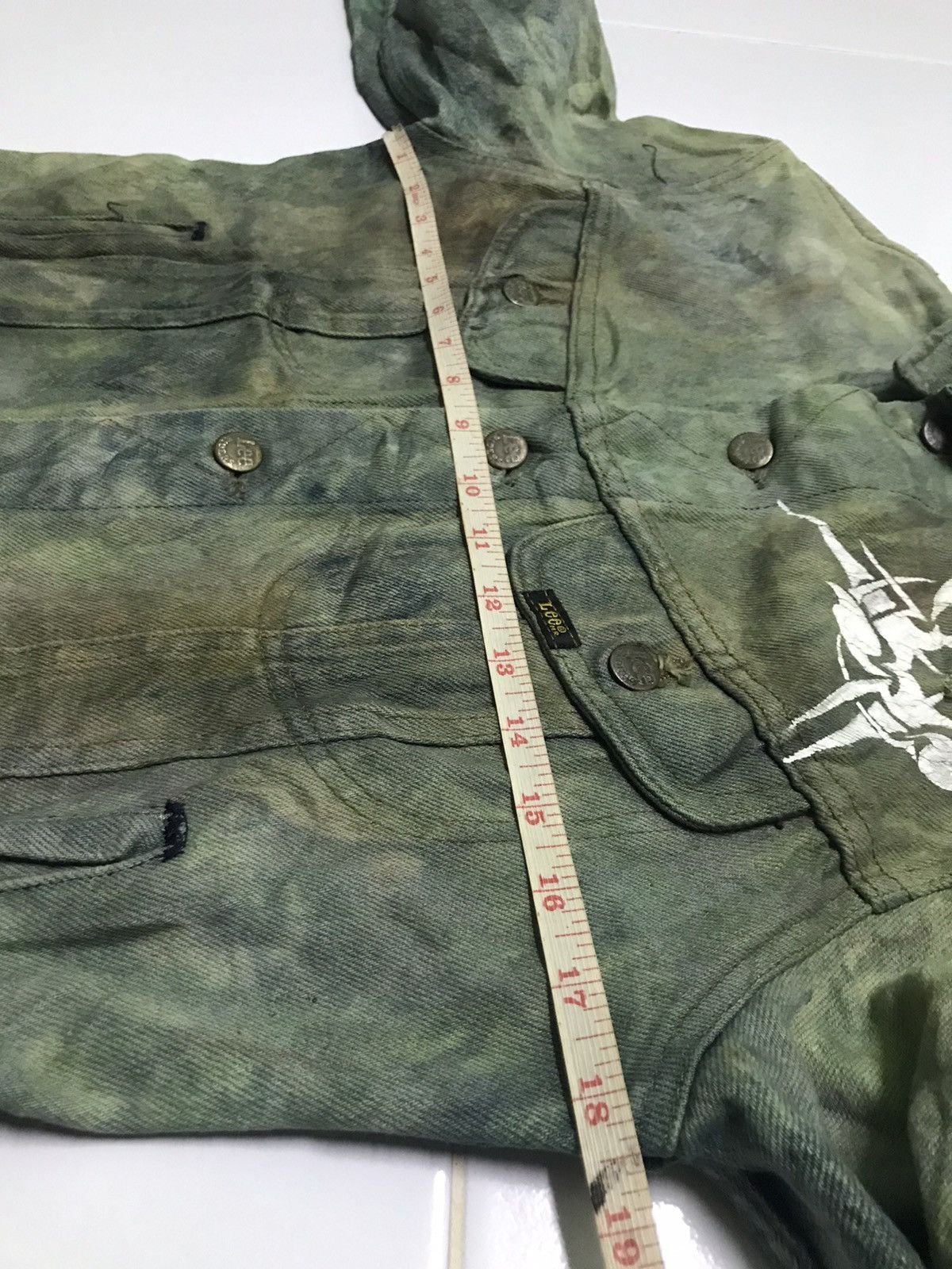 Lee Vintage Lee tye dye denim jacket Size US S / EU 44-46 / 1 - 7 Thumbnail
