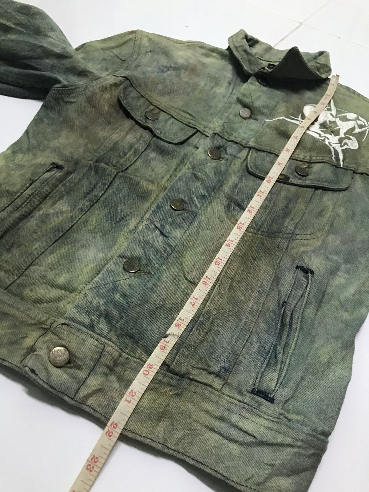 Lee Vintage Lee tye dye denim jacket Size US S / EU 44-46 / 1 - 8 Thumbnail