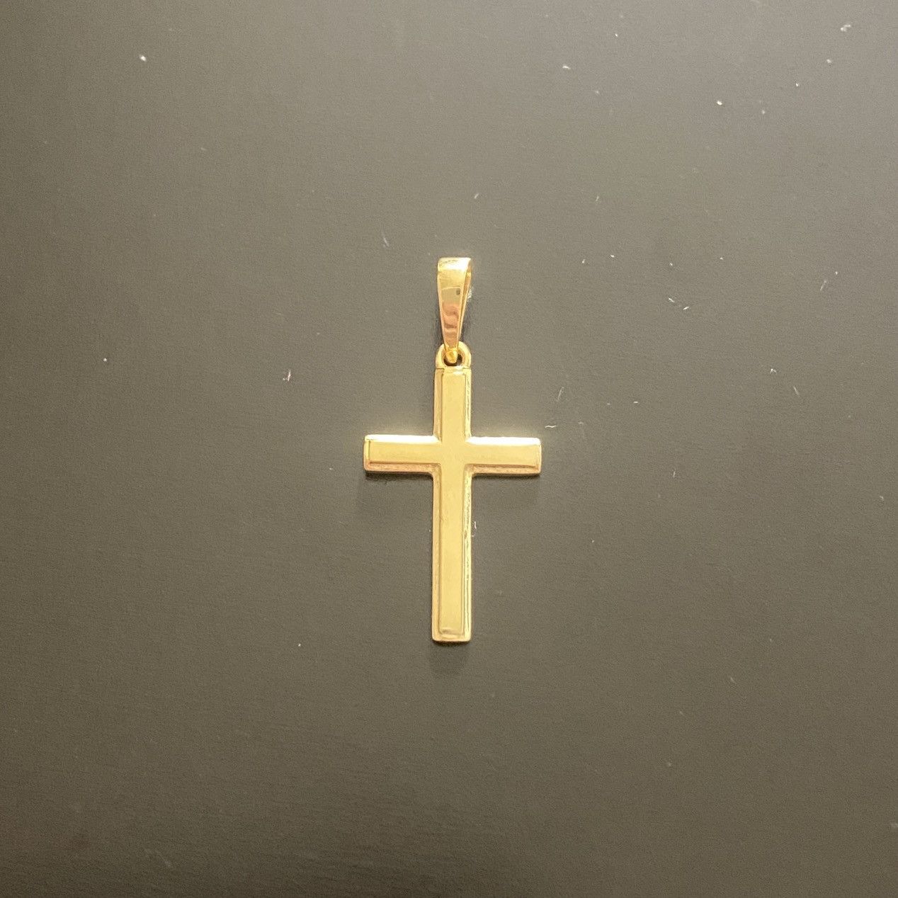 Other Gold Pendant 14k Gold Vermeil Cross Size ONE SIZE - 1 Thumbnail