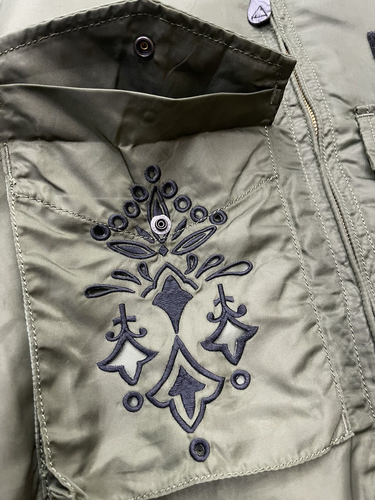 Japanese Brand RNA.inc Japan Bomber Tanker Jacket Size US M / EU 48-50 / 2 - 19 Thumbnail
