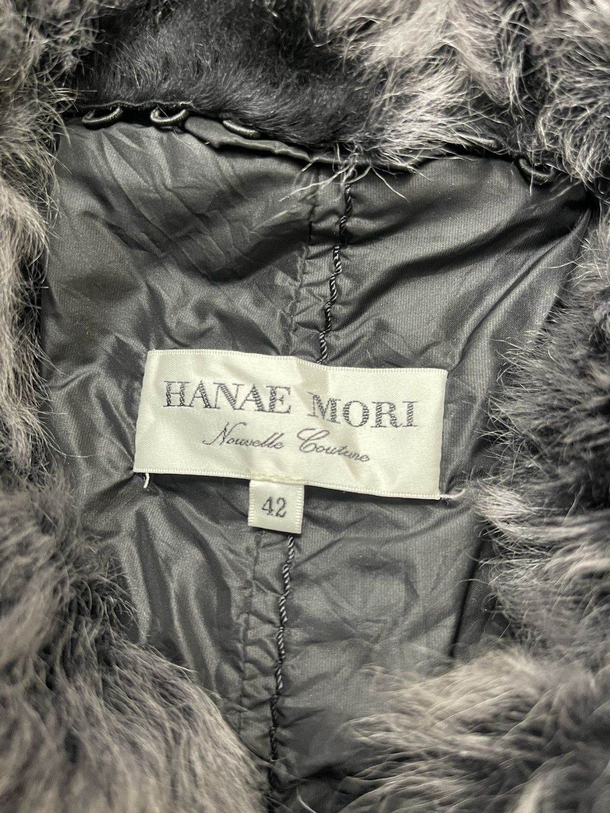 Hanae Mori Hanea Mori Faux Fur Parka Jacket Size M / US 6-8 / IT 42-44 - 10 Thumbnail