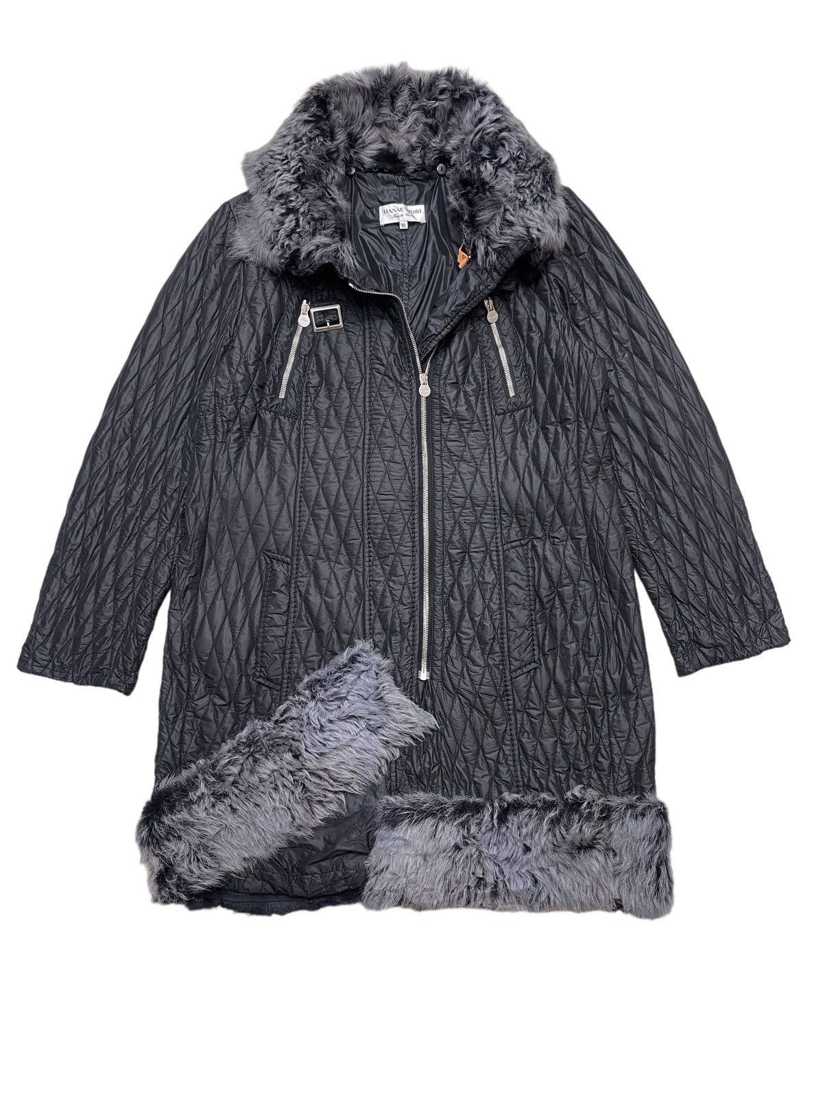 Hanae Mori Hanea Mori Faux Fur Parka Jacket Size M / US 6-8 / IT 42-44 - 4 Thumbnail