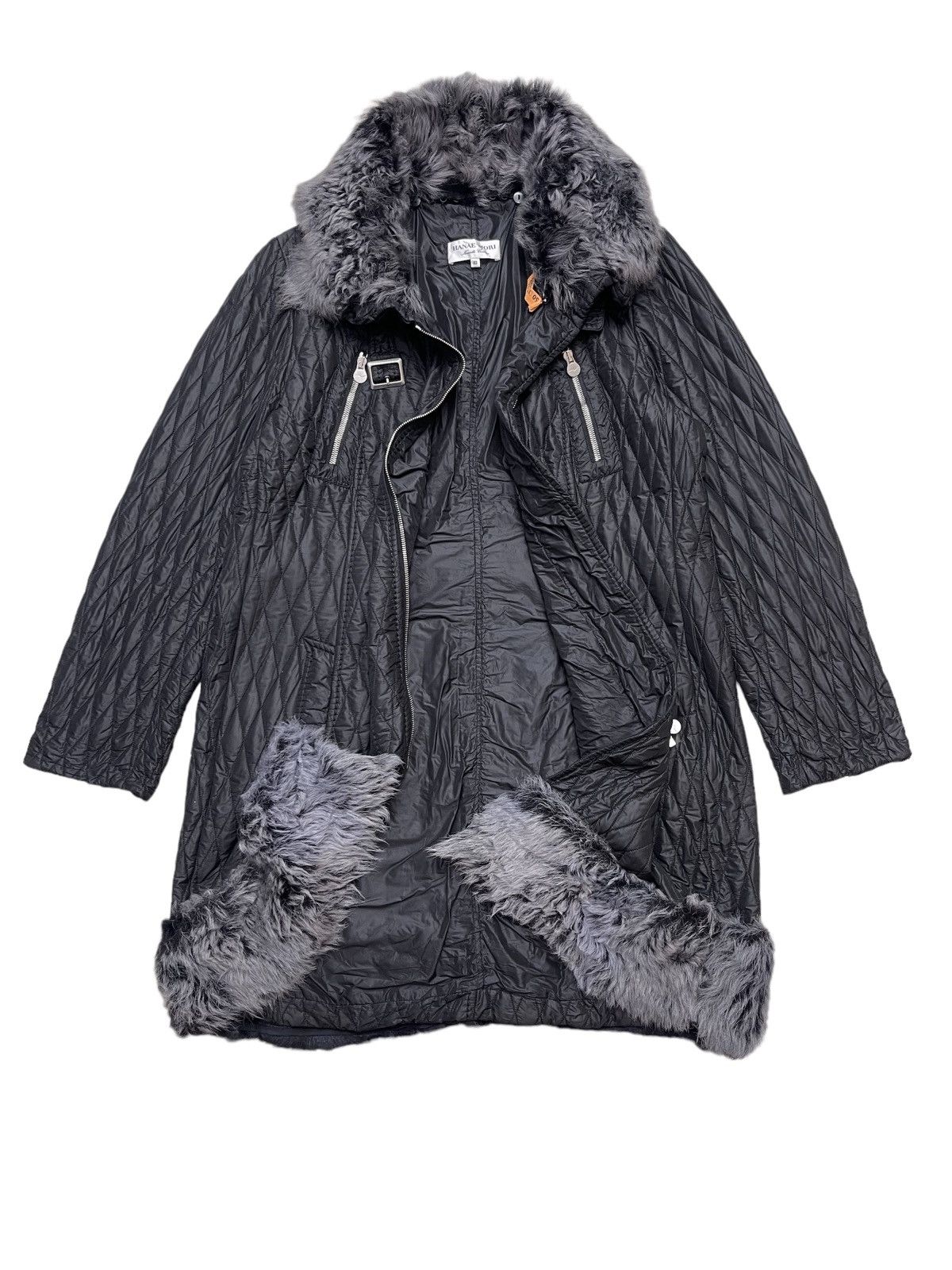 Hanae Mori Hanea Mori Faux Fur Parka Jacket Size M / US 6-8 / IT 42-44 - 2 Thumbnail