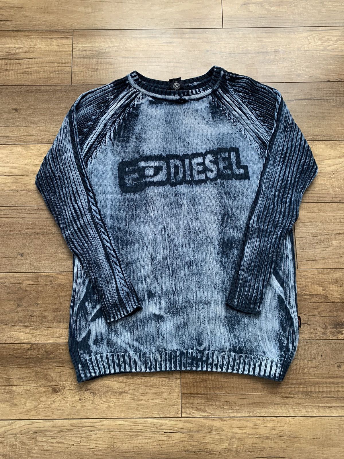 Diesel Diesel Knit Sweater Tye Dye Vintage 90s | Grailed