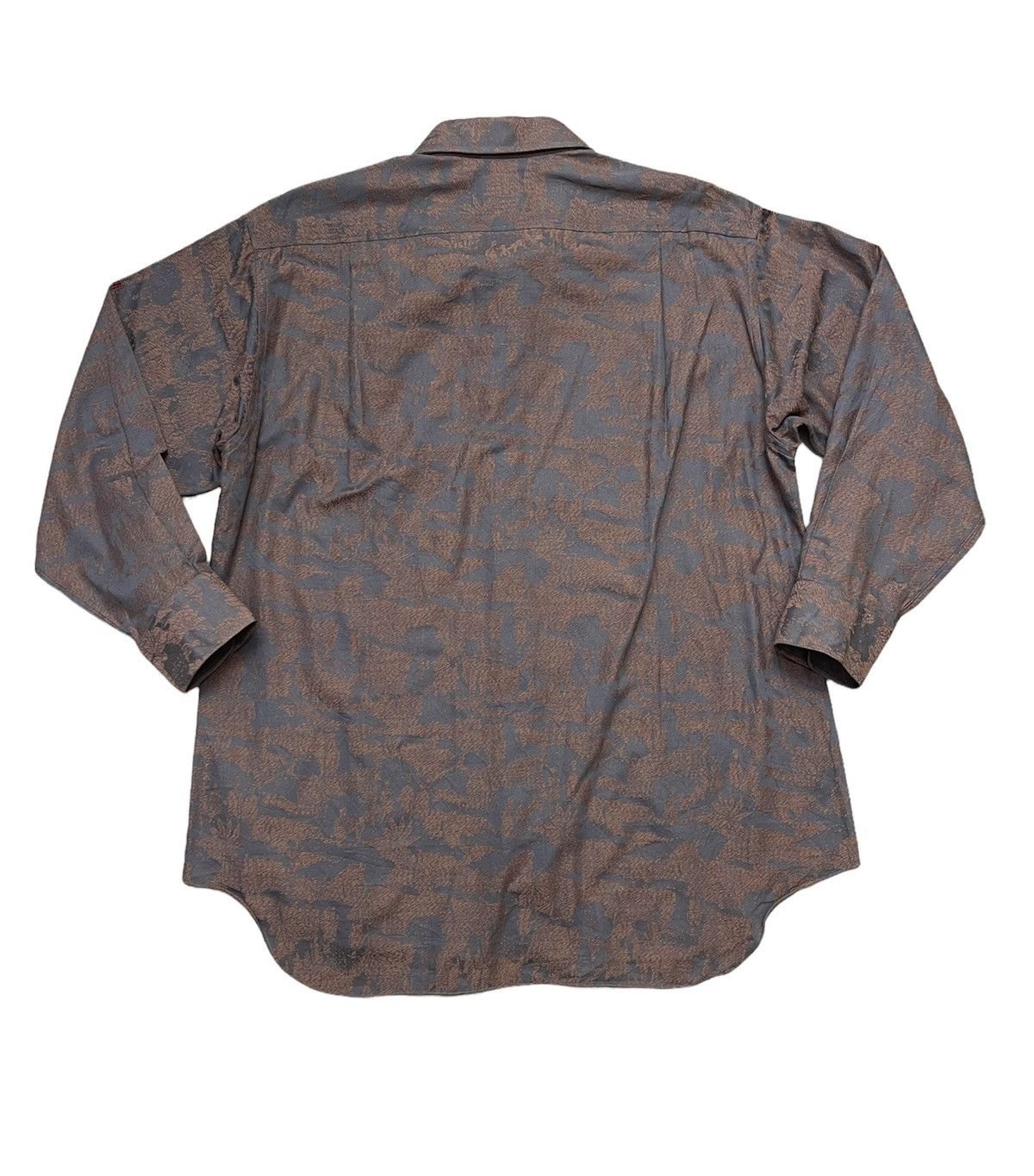 Lanvin 1994 Lanvin Luxury Abstract Shirt button Up Size US XL / EU 56 / 4 - 2 Thumbnail