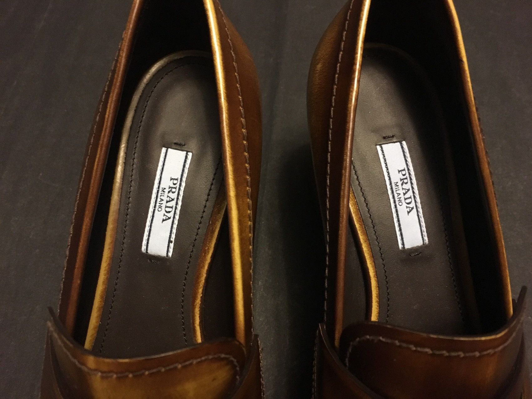Prada SS'18 Penny Loafers Heeled Size US 10 / IT 40 - 5 Thumbnail