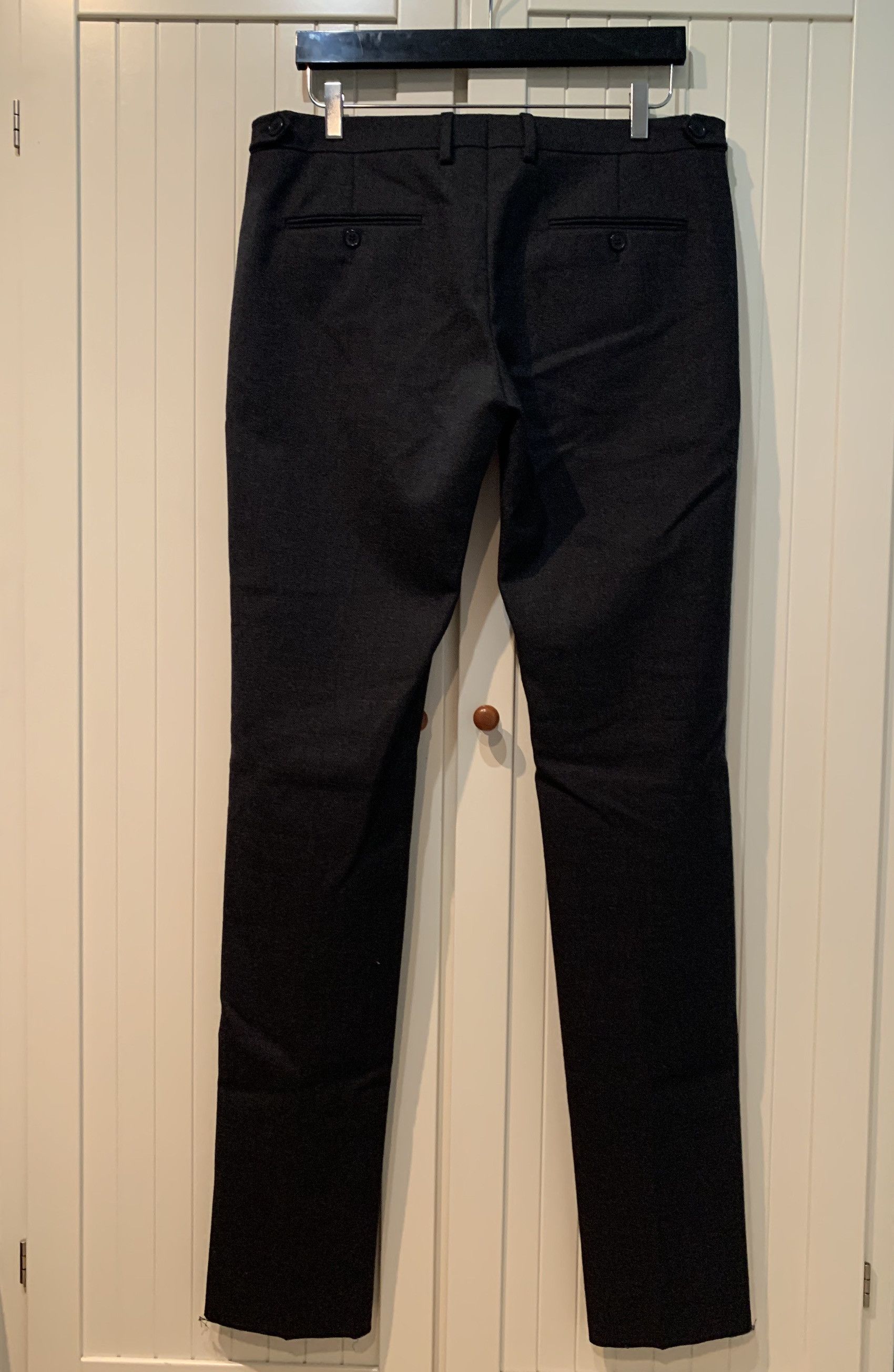 Hedi Slimane × Saint Laurent Paris FW'13 Pants Skinny w/Zipped Pockets Size US 31 - 8 Thumbnail