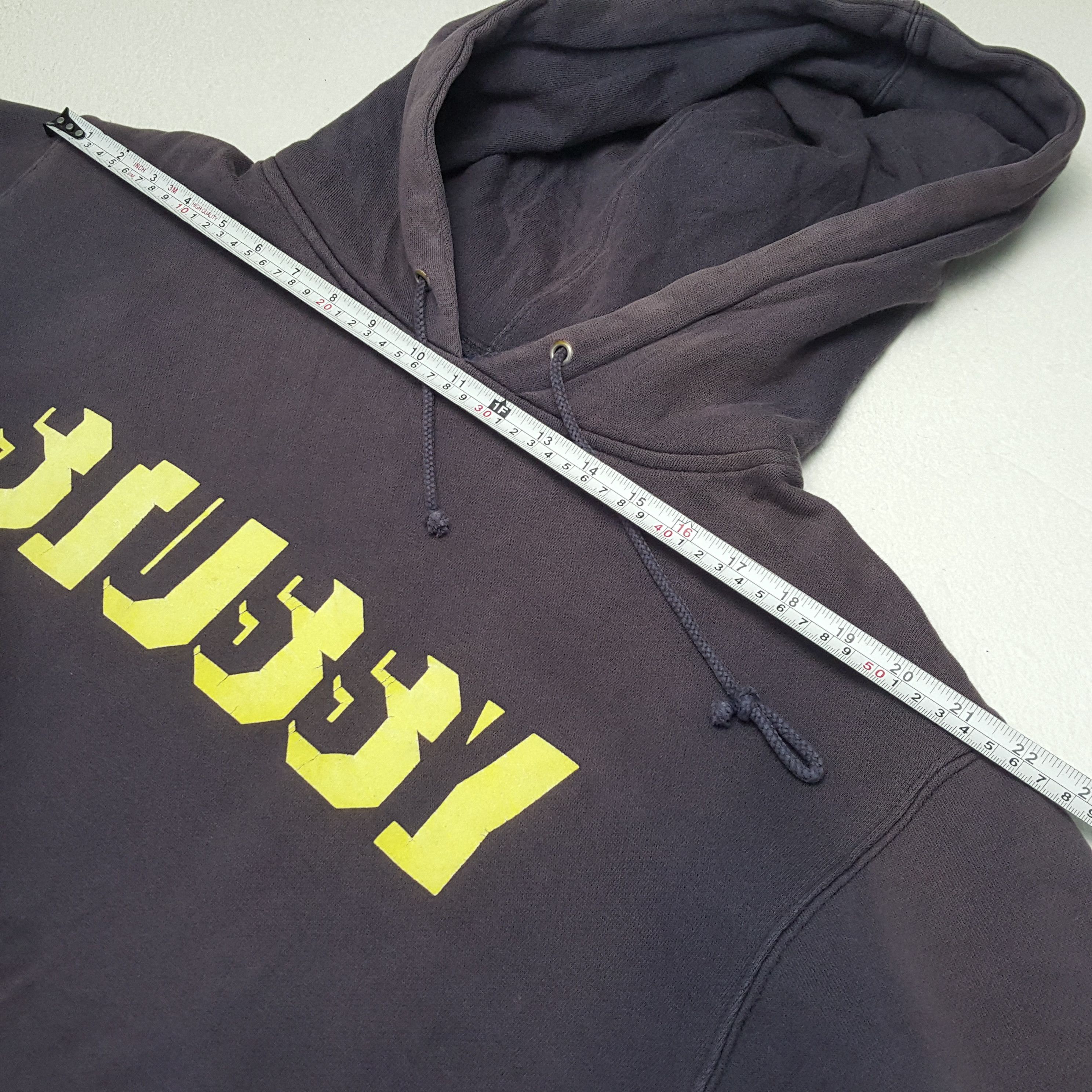 Stussy × Vintage Vintage STUSSY Streetwear Skateboard Hoodies Sweatshirts Size US XL / EU 56 / 4 - 5 Thumbnail