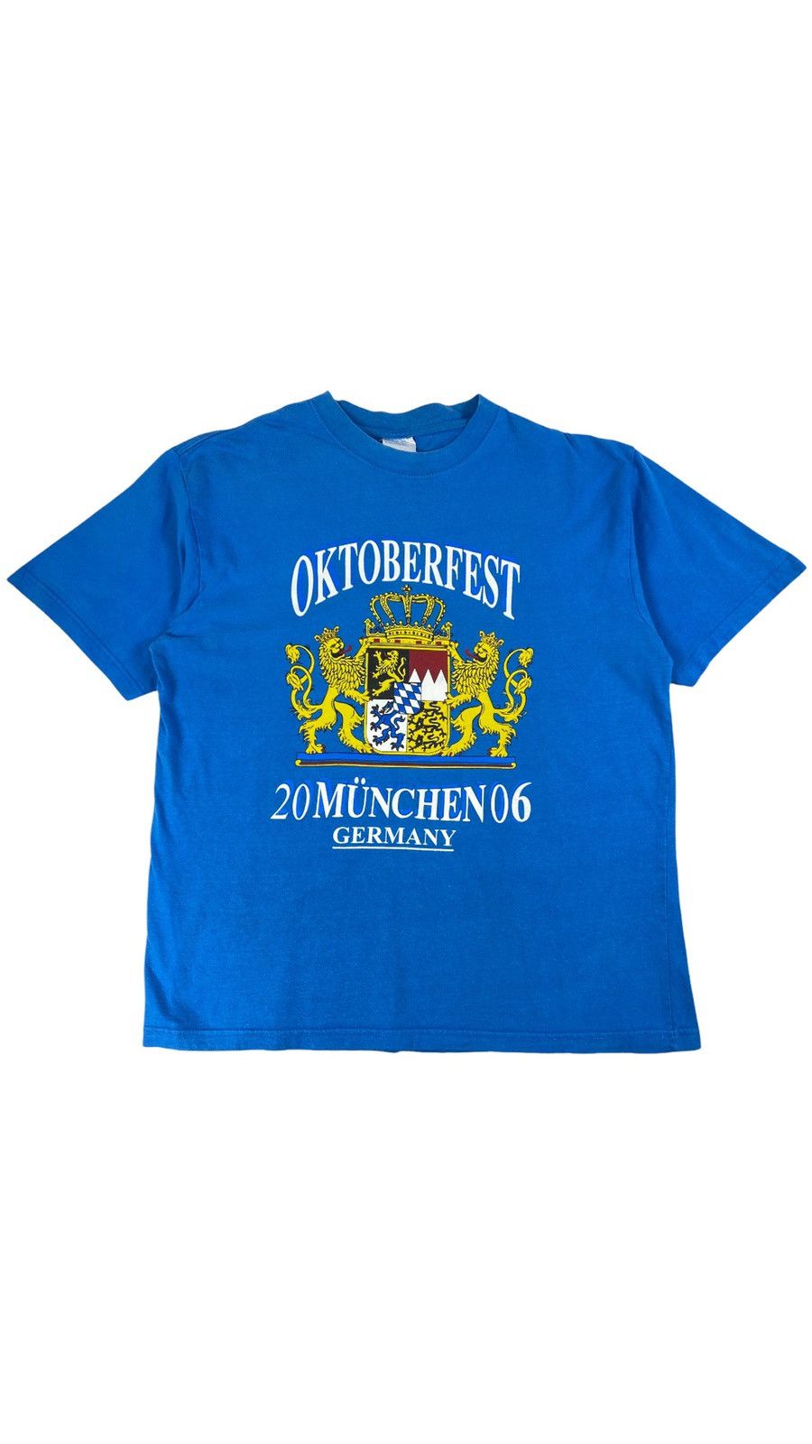 image of Vintage Offer 2006 Octoberfest Munchen Germany Beer Fest Party in Blue, Men's (Size XL)