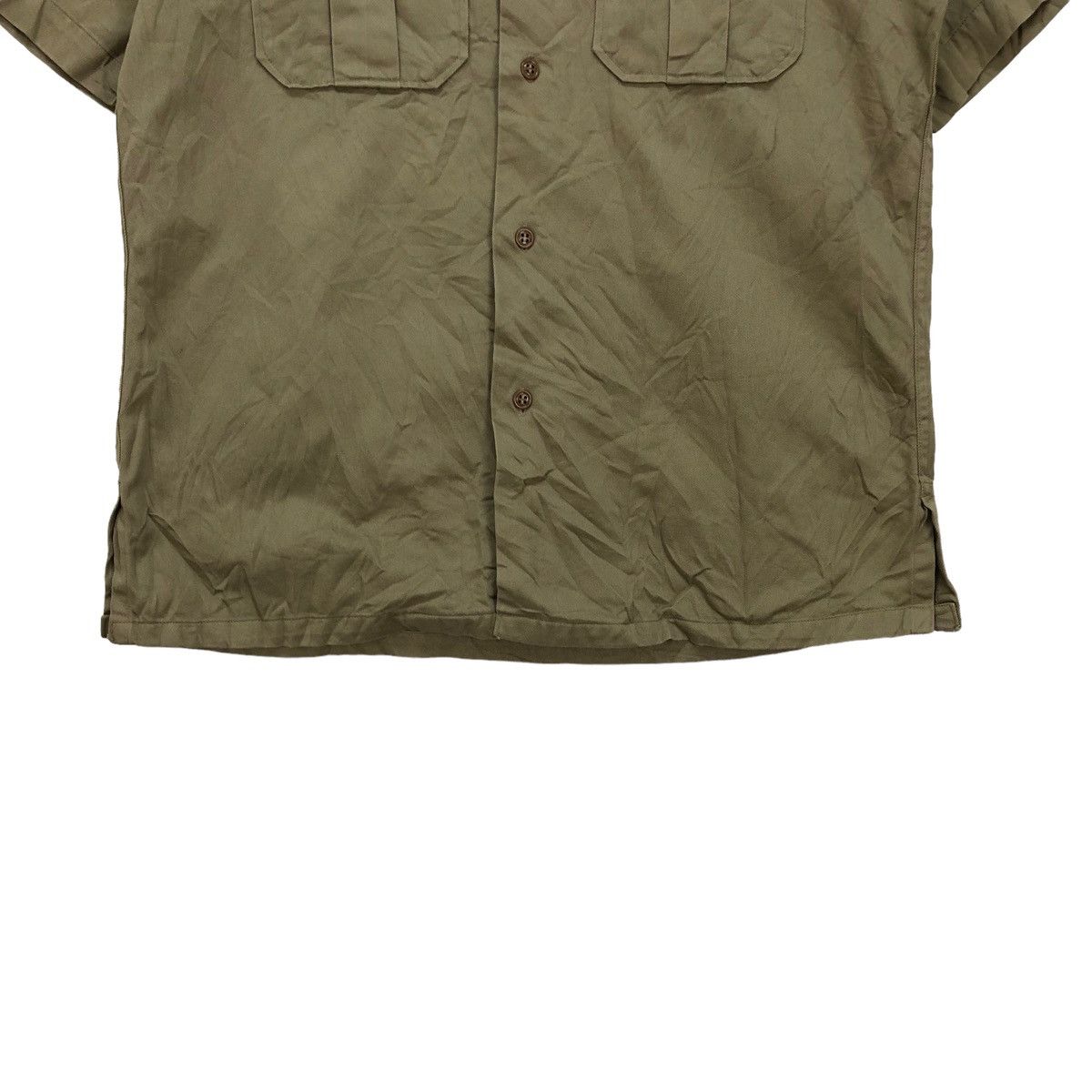 Vintage Vintage Army Shirt Button Up Size US M / EU 48-50 / 2 - 7 Thumbnail