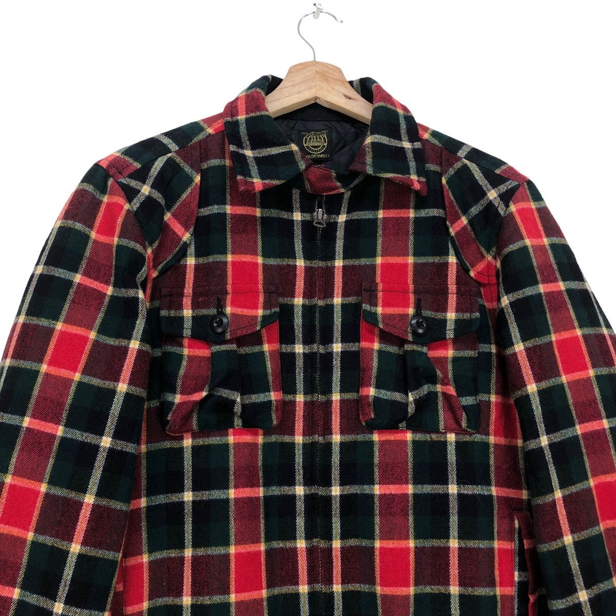 Vintage Vintage Goldenmills Plaid Tartan Jacket David Beckham Style Size US M / EU 48-50 / 2 - 5 Thumbnail