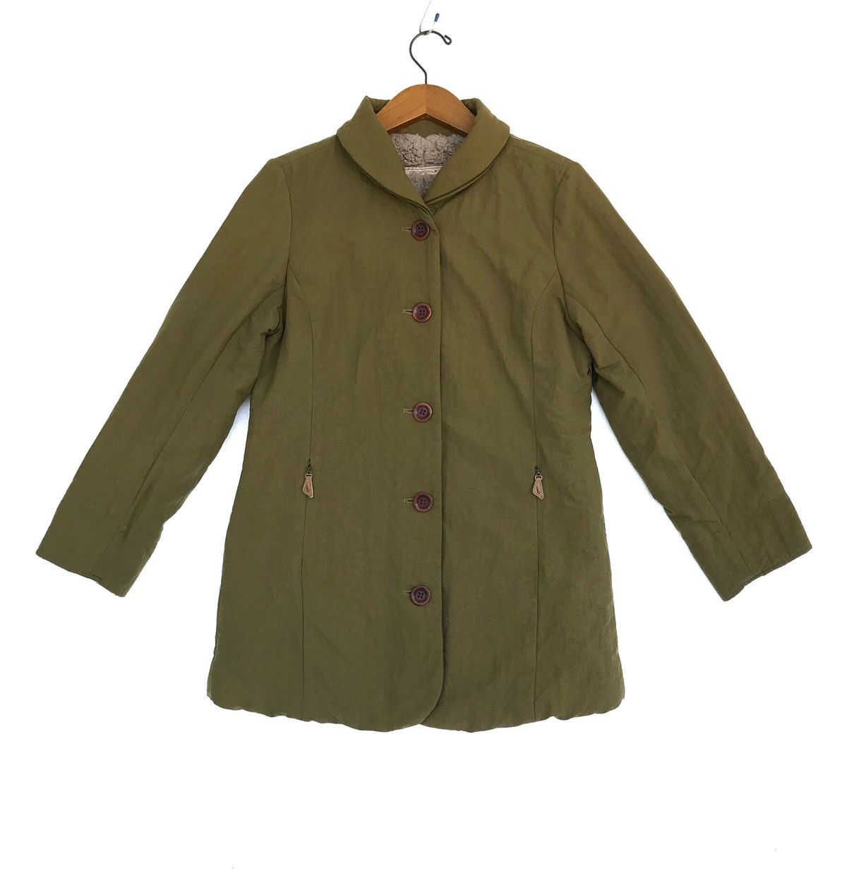 Rare‼️ Crocodile Parka Army Medium Size