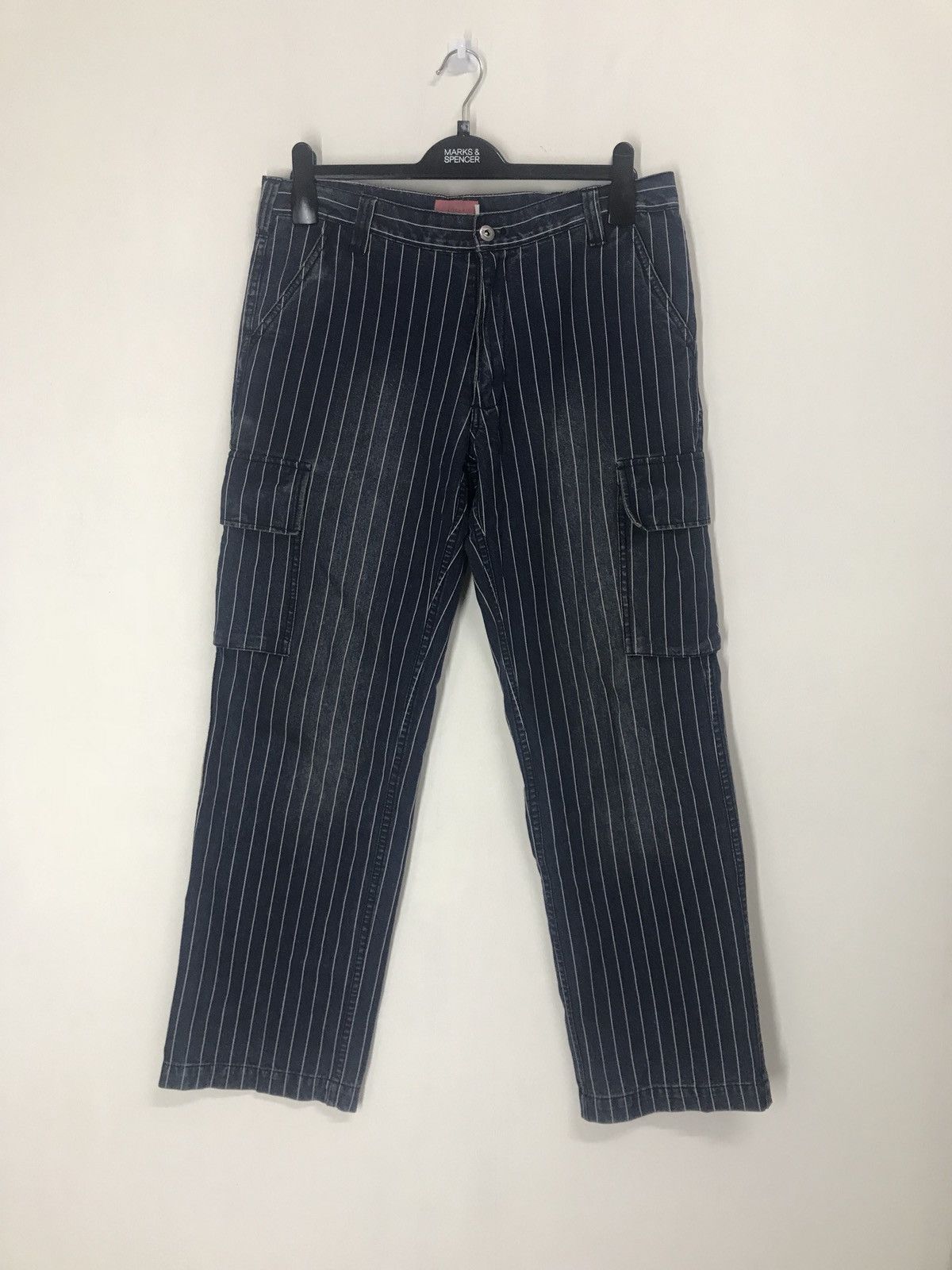 JAPANESE STRIPE DESIGN PANTS CARGO TACTICAL