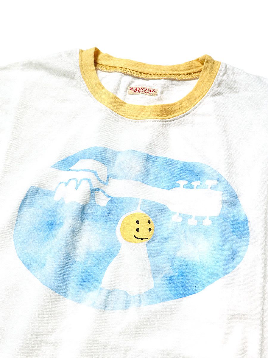 Kapital Kapital Teru Teru Woodstock Printed Ringer T-shirt Size US L / EU 52-54 / 3 - 8 Thumbnail