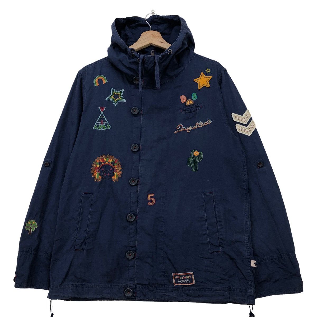 45rpm 🔥Kapital Inspired Drug Store Embroidery Hooded jacket Size US M / EU 48-50 / 2 - 1 Thumbnail
