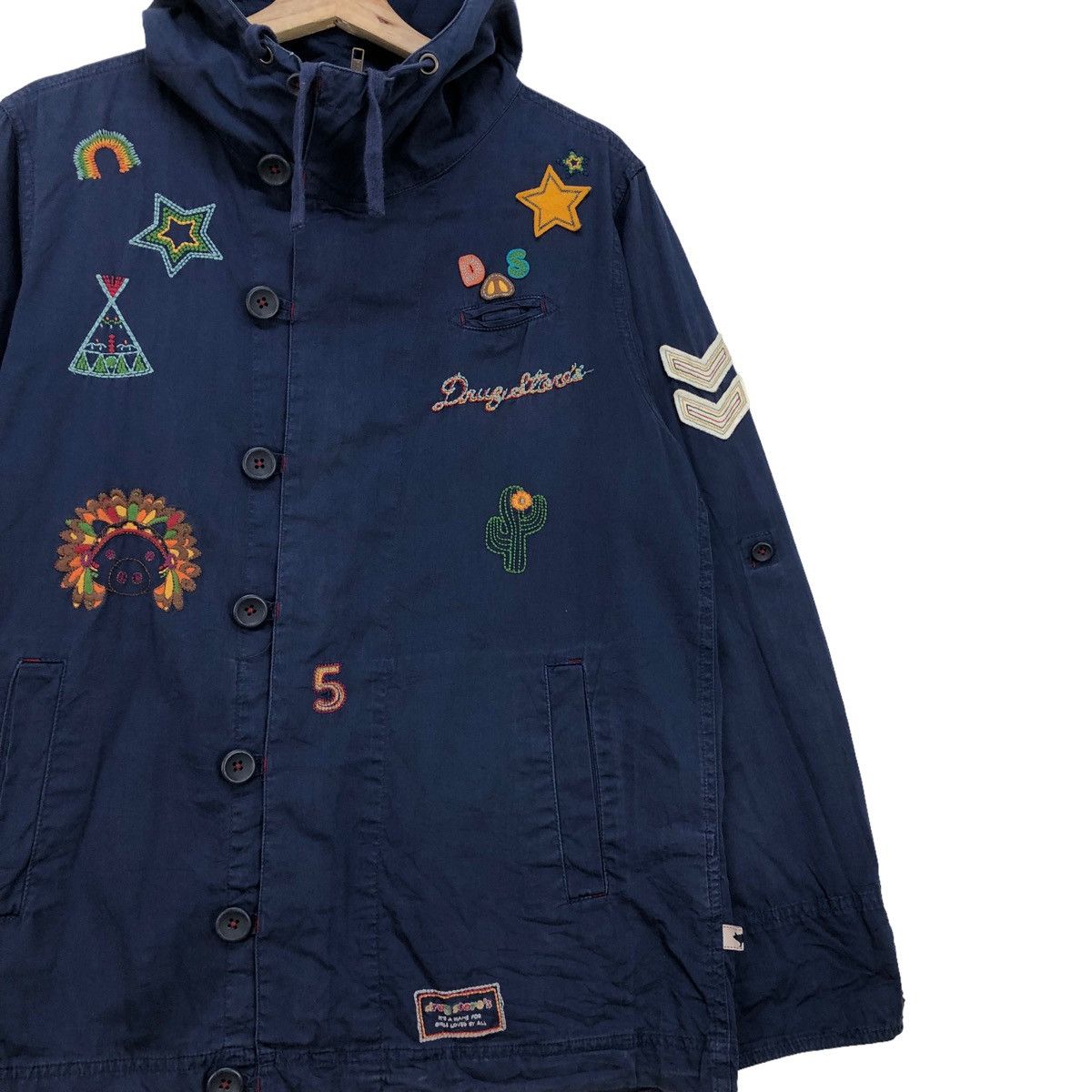 45rpm 🔥Kapital Inspired Drug Store Embroidery Hooded jacket Size US M / EU 48-50 / 2 - 5 Thumbnail