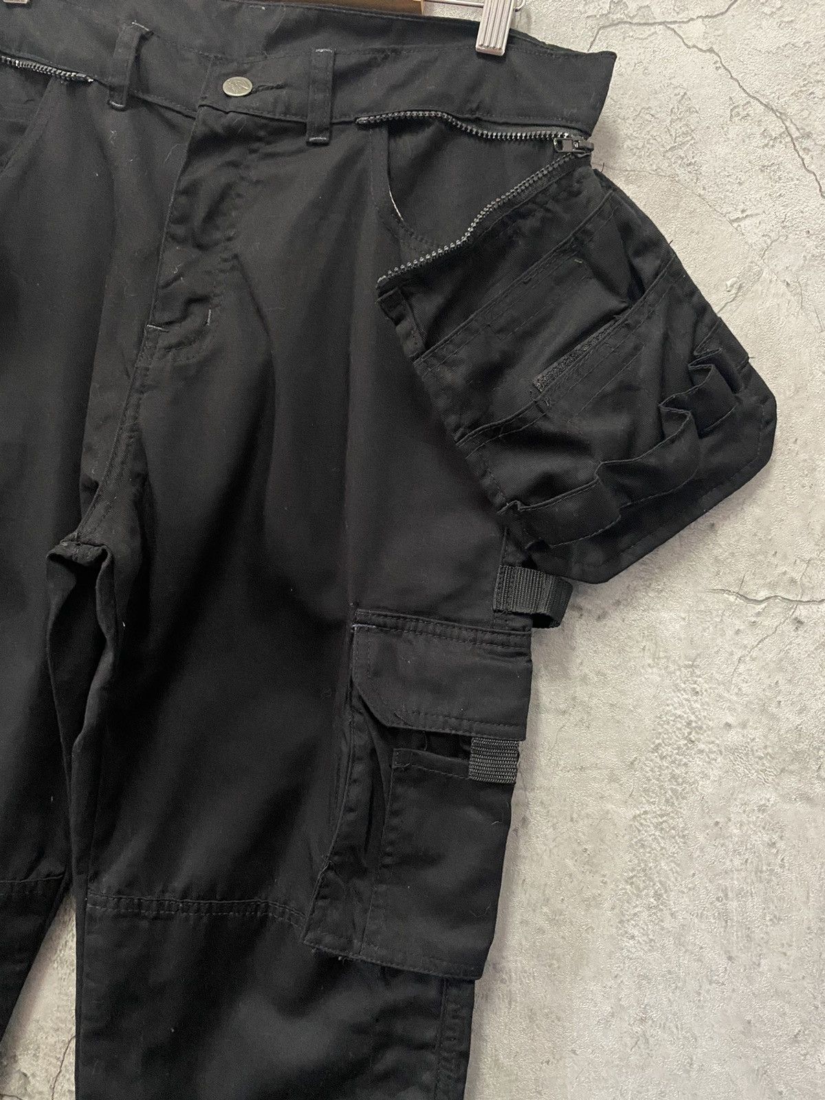 Japanese Brand × Vintage Vintage Tactical Carpenter Utility Multi Pocket Cargo Pants Size US 34 / EU 50 - 9 Thumbnail