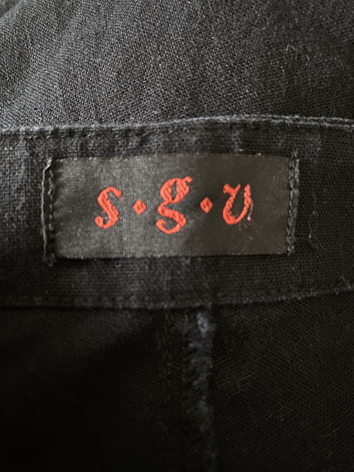 Japanese Brand S.G.U Underground Japan Brand Bondage Cargo Pants Size US 30 / EU 46 - 18 Thumbnail
