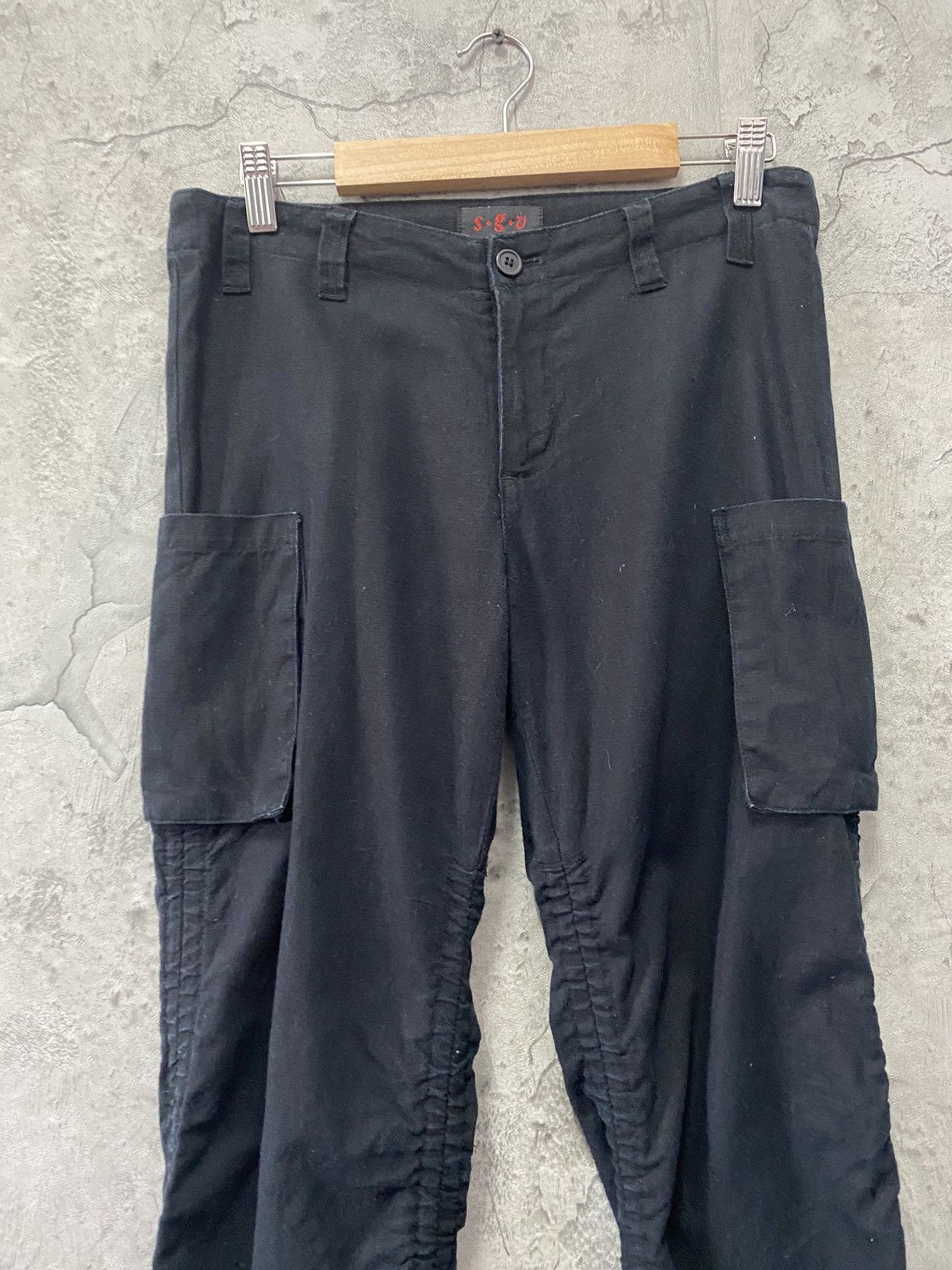 Japanese Brand S.G.U Underground Japan Brand Bondage Cargo Pants Size US 30 / EU 46 - 3 Thumbnail