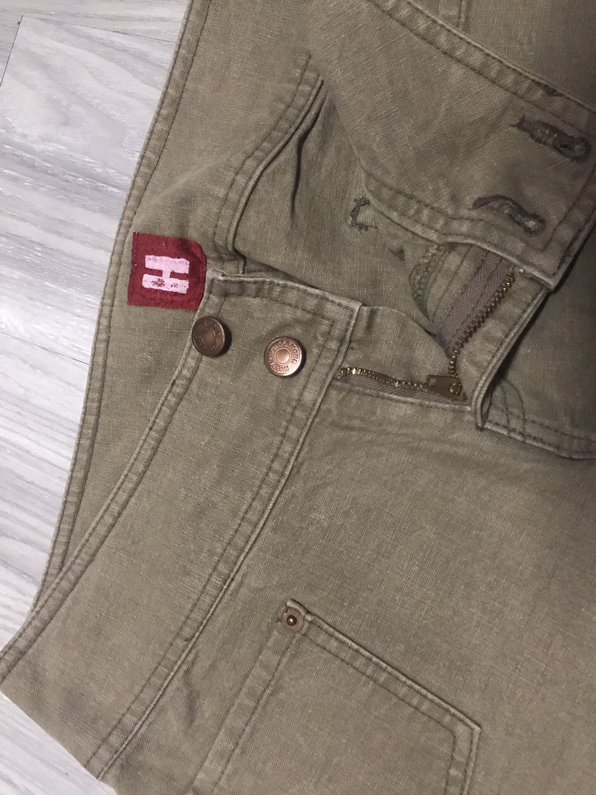 Hysteric Glamour Vintage Hysteric Glamour Double Pocket Flare Pant Size US 28 / EU 44 - 7 Thumbnail