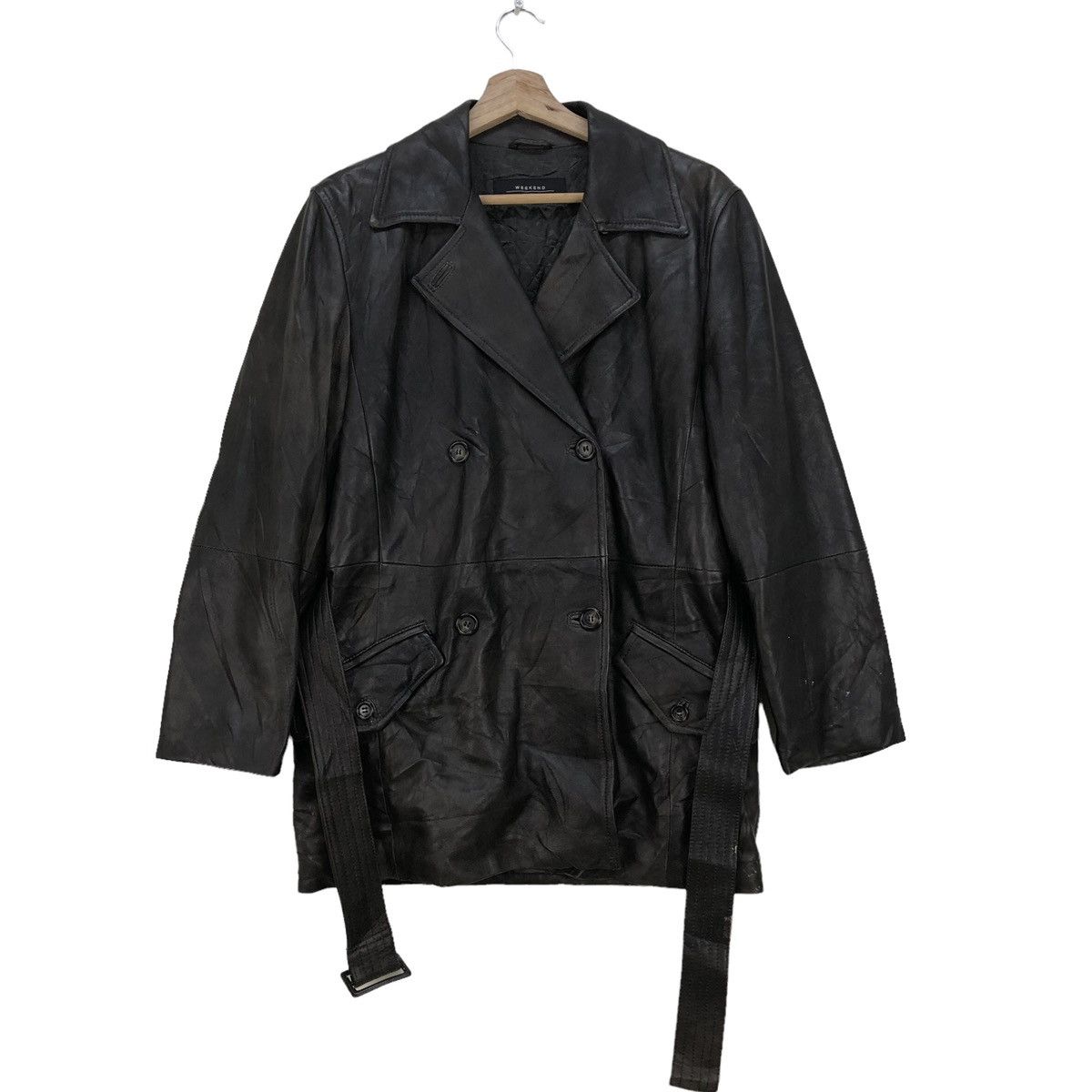 Max Mara Weekend Fashion Style Double Collar Jacket