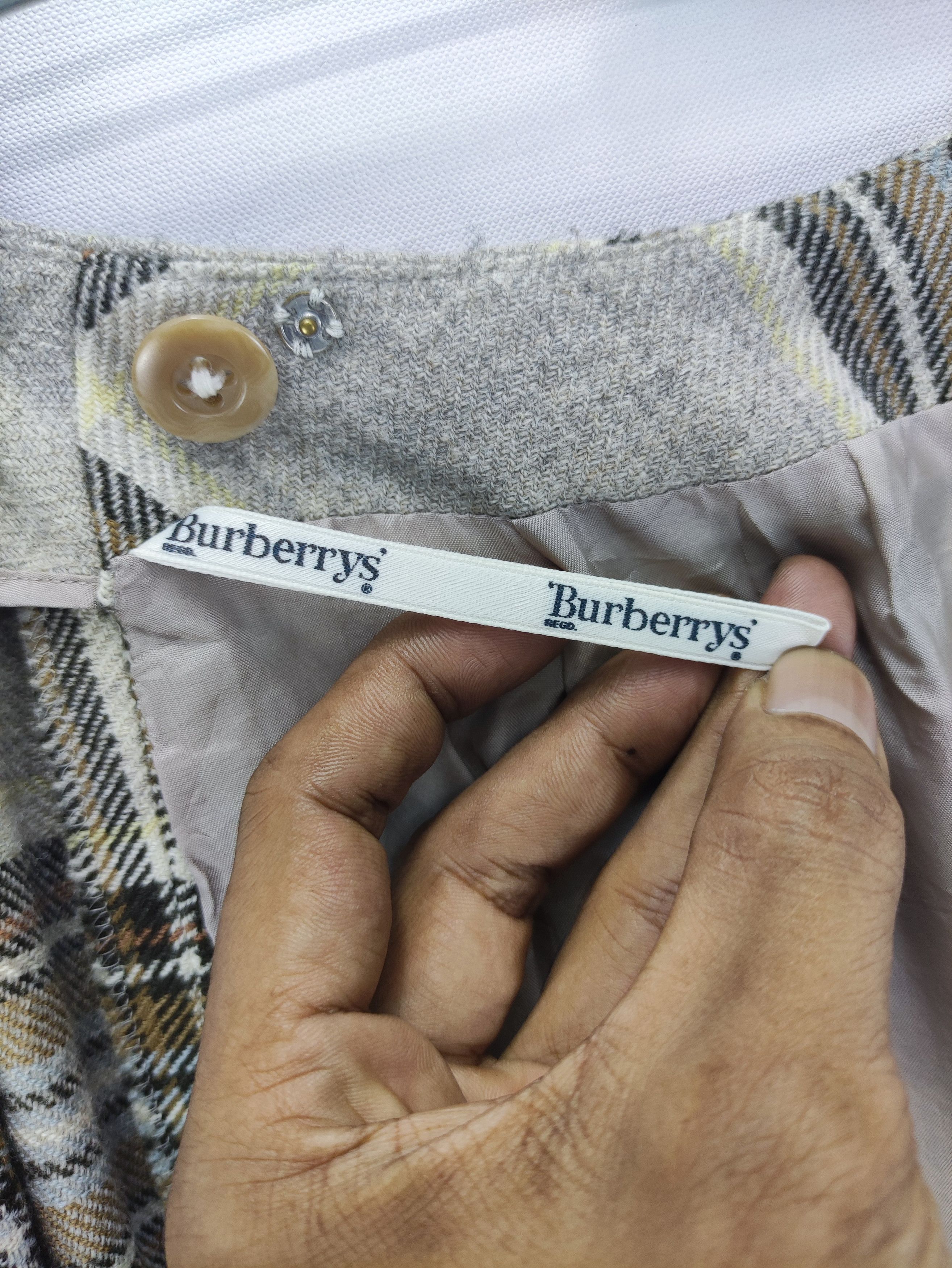 Burberry Vintage Burberrys Maxi skirt Size 24" / US 00 / IT 34 - 6 Thumbnail