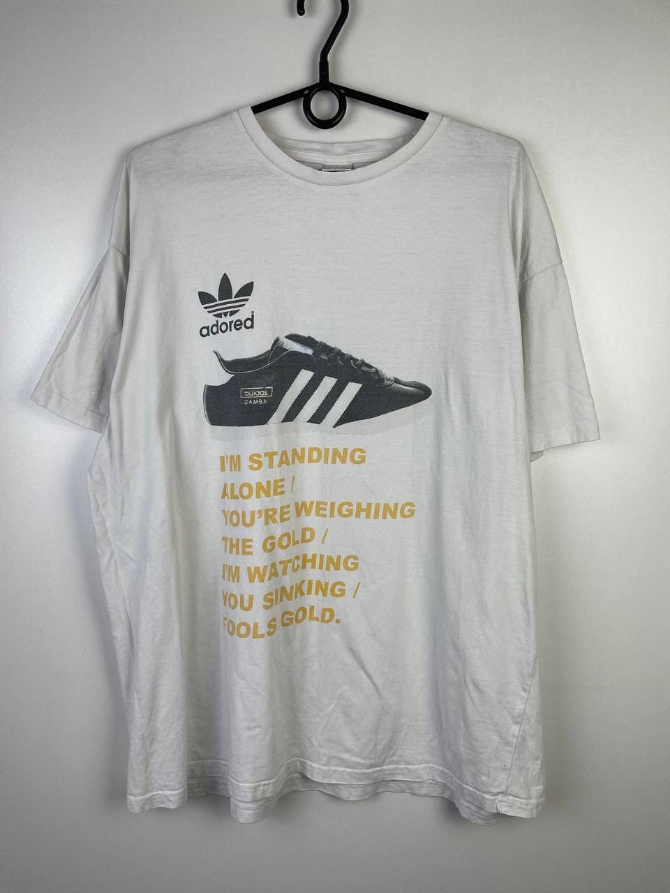 Adidas Vintage Adidas Crazy vintage t shirt size XXL Grailed