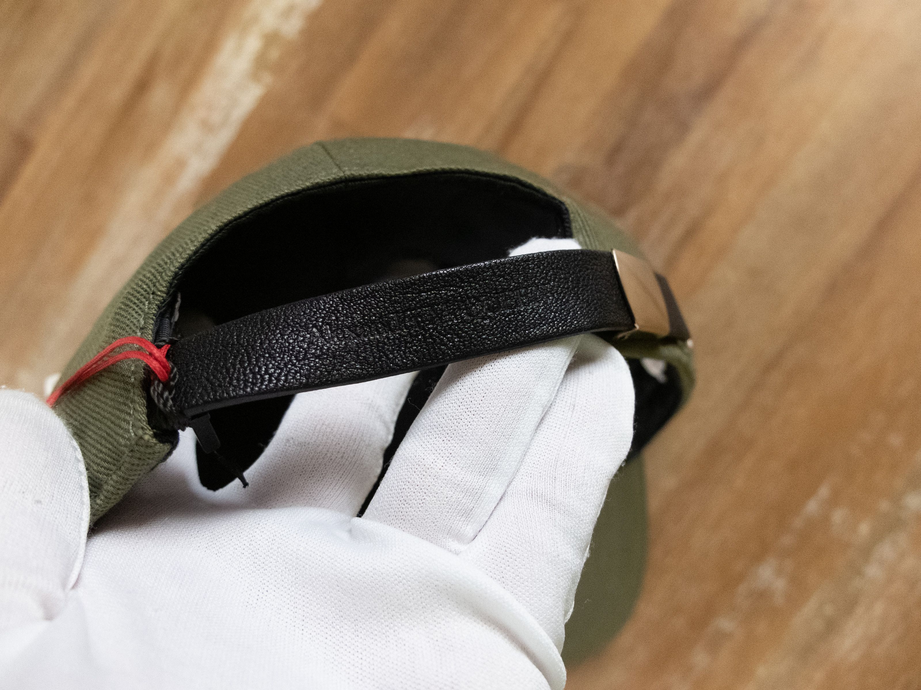 Alexander McQueen ALEXANDER MCQUEEN green cotton logo baseball cap hat Medium Size ONE SIZE - 5 Thumbnail