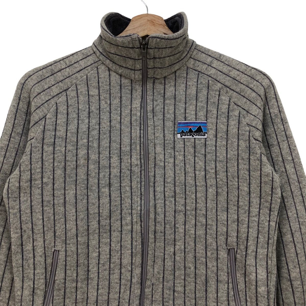 Patagonia 📣Vintage Patagonia Quilt Again Stripes Zipper Jacket Size US XS / EU 42 / 0 - 4 Thumbnail