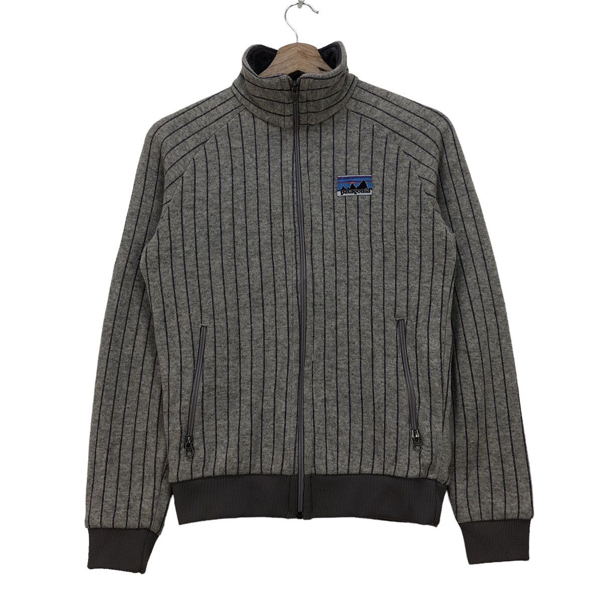 Patagonia 📣Vintage Patagonia Quilt Again Stripes Zipper Jacket Size US XS / EU 42 / 0 - 2 Thumbnail