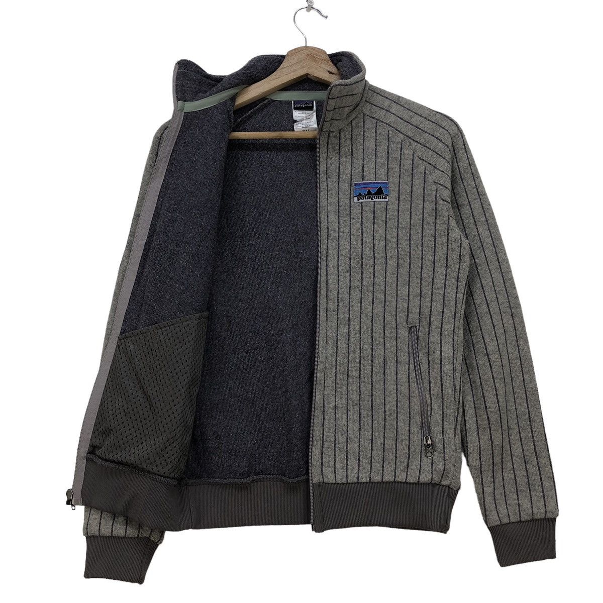 Patagonia 📣Vintage Patagonia Quilt Again Stripes Zipper Jacket Size US XS / EU 42 / 0 - 1 Thumbnail