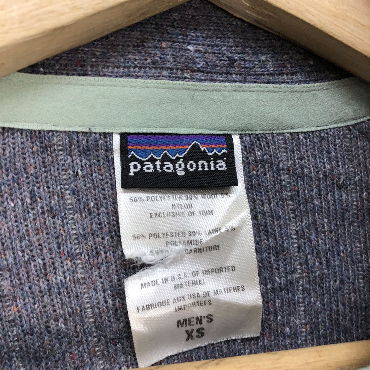 Patagonia 📣Vintage Patagonia Quilt Again Stripes Zipper Jacket Size US XS / EU 42 / 0 - 8 Thumbnail