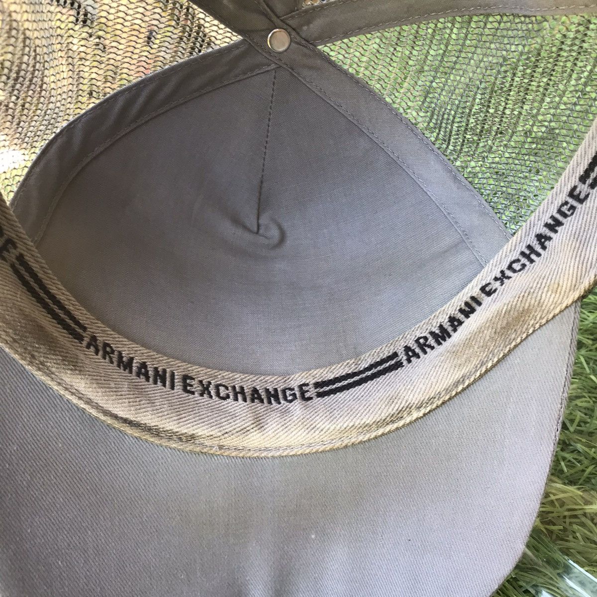 Armani Exchange × Designer Armani Exchange Trucker Hat Size ONE SIZE - 8 Thumbnail