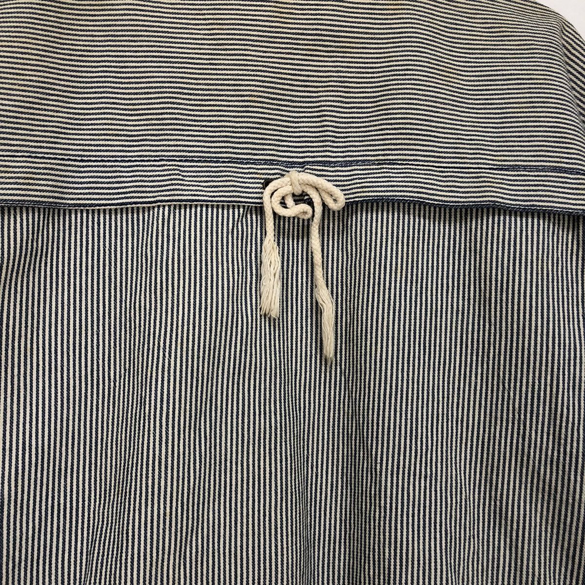 Japanese Brand Vintage Worker Hikory Stripes Slank Pocket Jacket Size US M / EU 48-50 / 2 - 10 Thumbnail