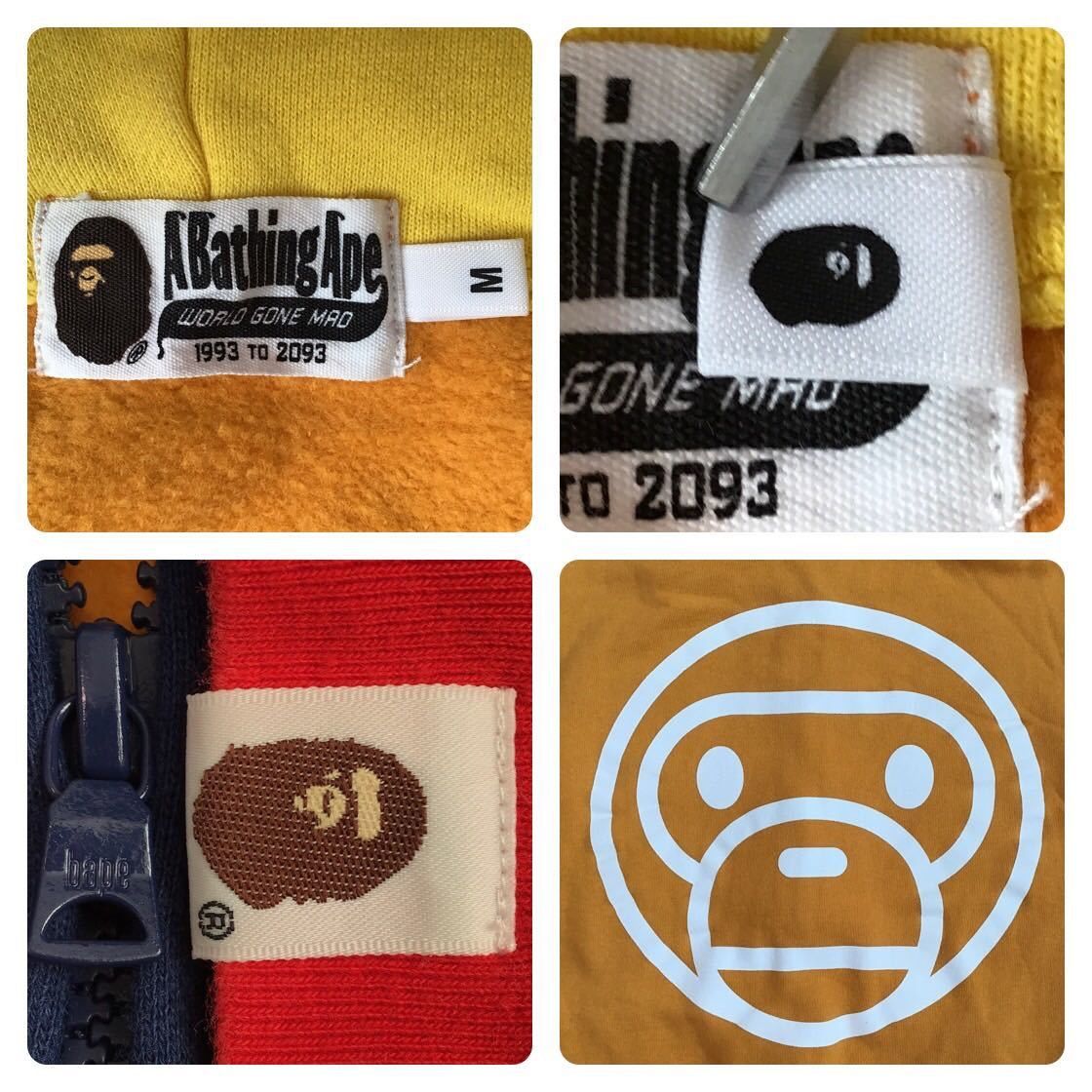 Bape BAPE baby milo crazy zip hoodie Size US M / EU 48-50 / 2 - 8 Thumbnail