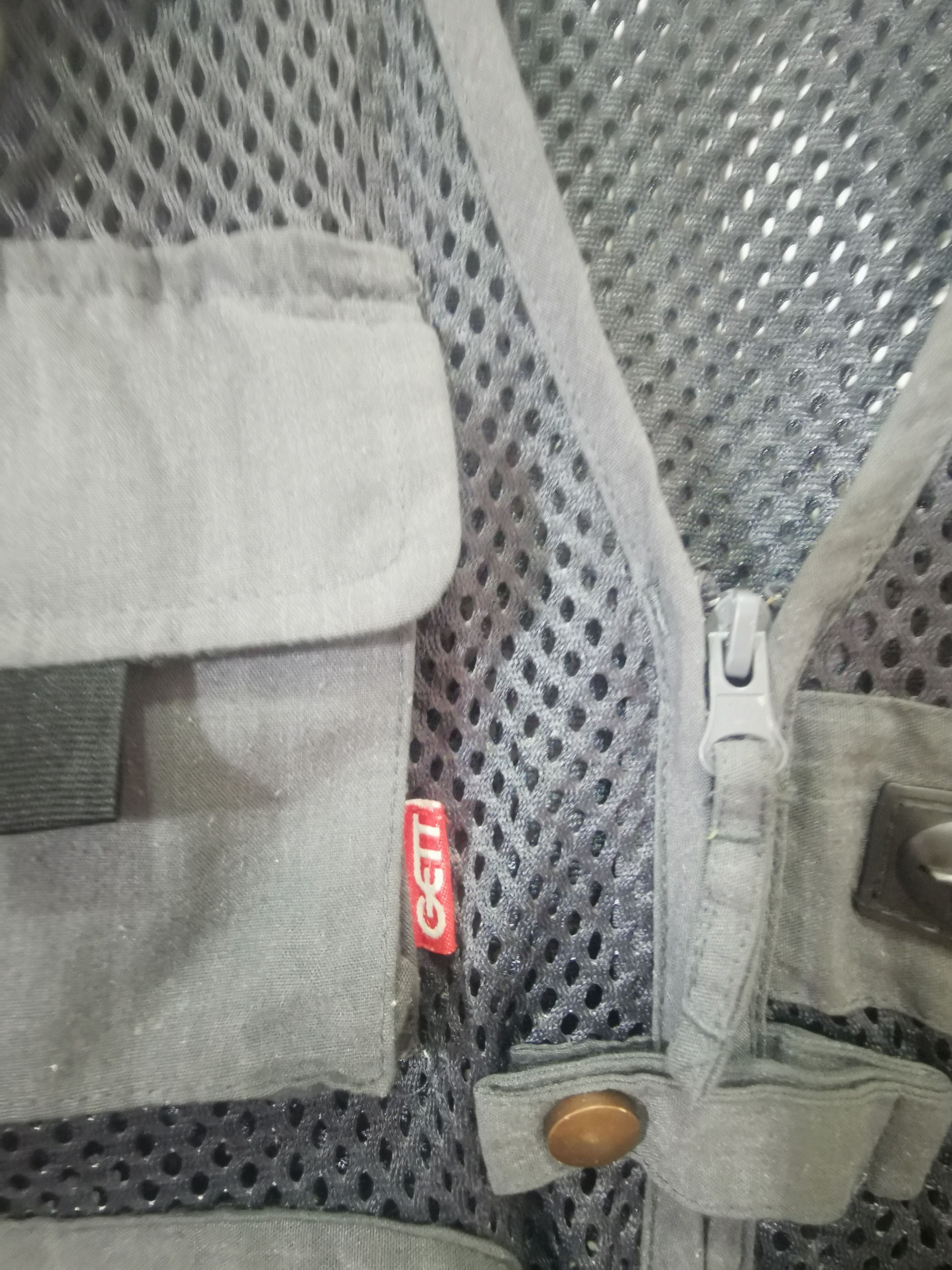 Japanese Brand Gett Multipocket Tactical Fishing Vest Size US L / EU 52-54 / 3 - 6 Thumbnail