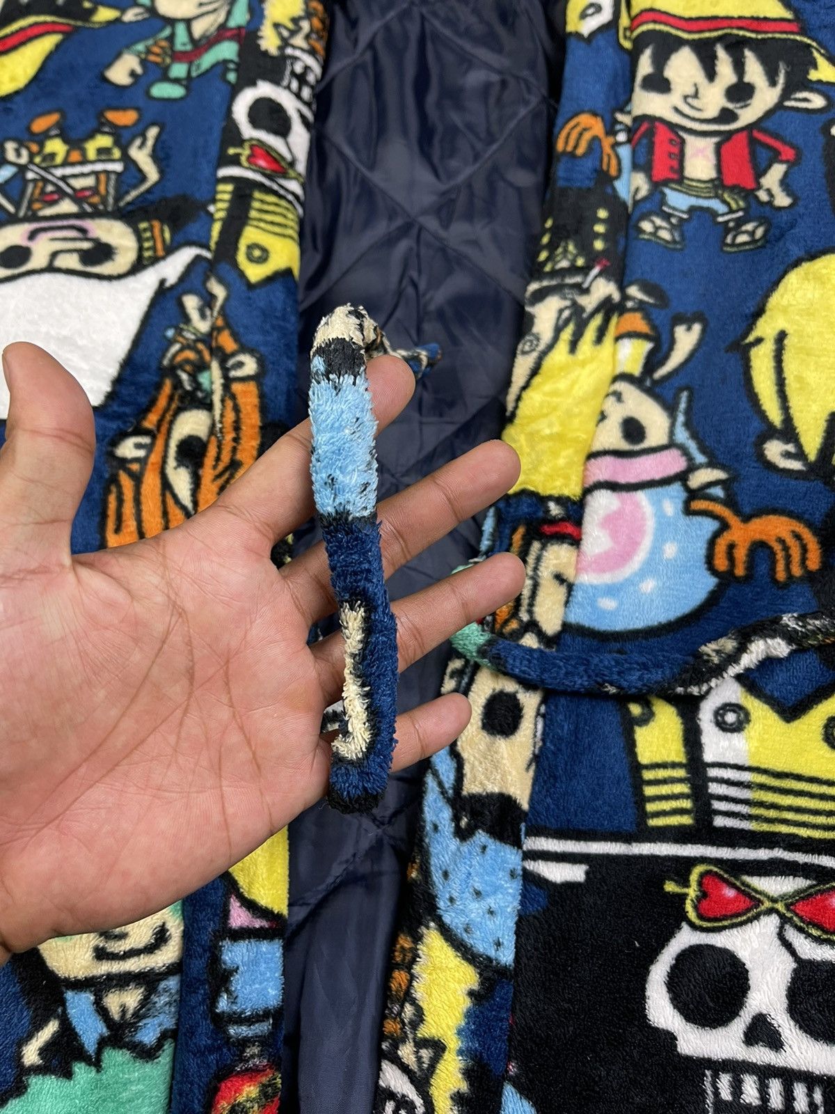 Japanese Brand × One Piece Puffy fleece full print haori One Piece Anima Kimono Size US L / EU 52-54 / 3 - 9 Thumbnail
