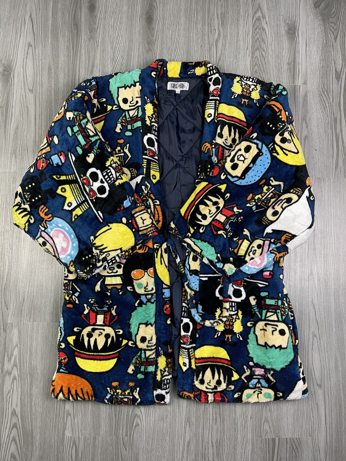 Japanese Brand × One Piece Puffy fleece full print haori One Piece Anima Kimono Size US L / EU 52-54 / 3 - 2 Thumbnail